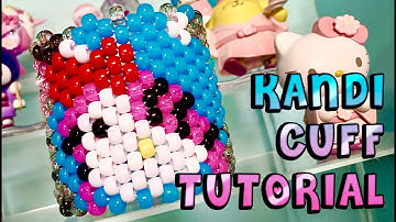 Kandi Tutorial - Scene Hello Kitty Peyote Stitch