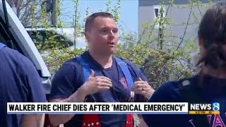 Walker fire chief remembered for service, leadership after sudden death