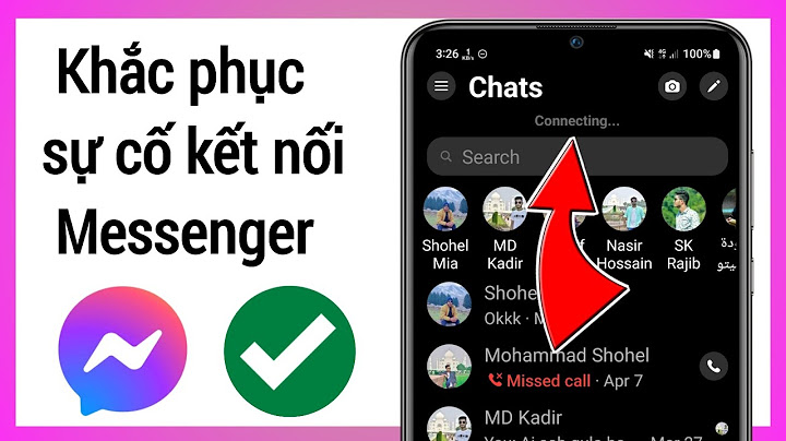 Fix lỗi messenger đang đợi mạng trên windows phone