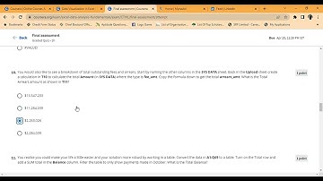 Excel Fundamentals for Data Analysis: Macquarie University: Coursera: WEEK 5 FINAL ASSESSMENT