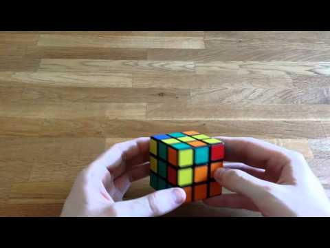 Rubiks kube, Nybegynner-metoden 1 - Intro og eksempel