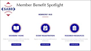 SABR Member Benefit Spotlight: Renewing Your Membership