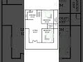 🌈 Luxurious 2bhk in 1200 sqft #shorts #trending #construction