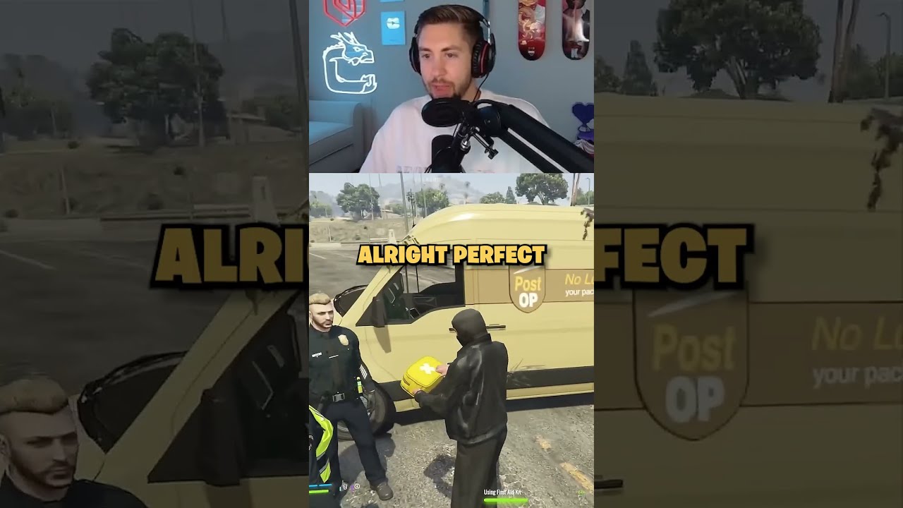 Hilarious Plan To Escape The Police In GTA RP 