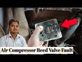 Slow Air Pressure Build Up in Truck. How to check Compressor Reed Valve? Auto Space.