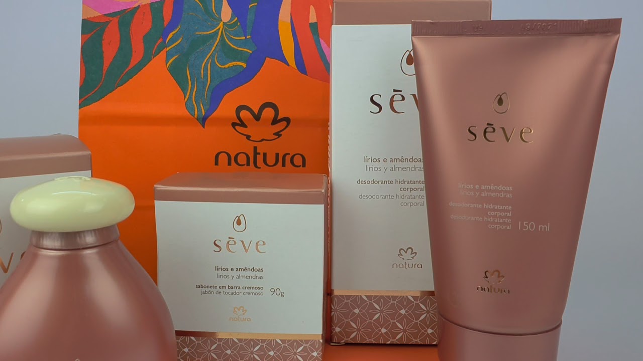 Kit Natura Sève Amêndoas Peroladas Natal 2019 - YouTube