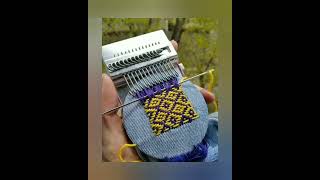 Darning Weaving Loom Kit —With Tutorial