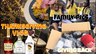 Thanksgiving Vlog🦃 Family Time + Giving to the homeless🤎 | Sparkle Lei&#39;
