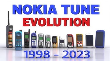 Nokia Tune Evolution (1998 - 2023) | Evolution of Nokia ringtone