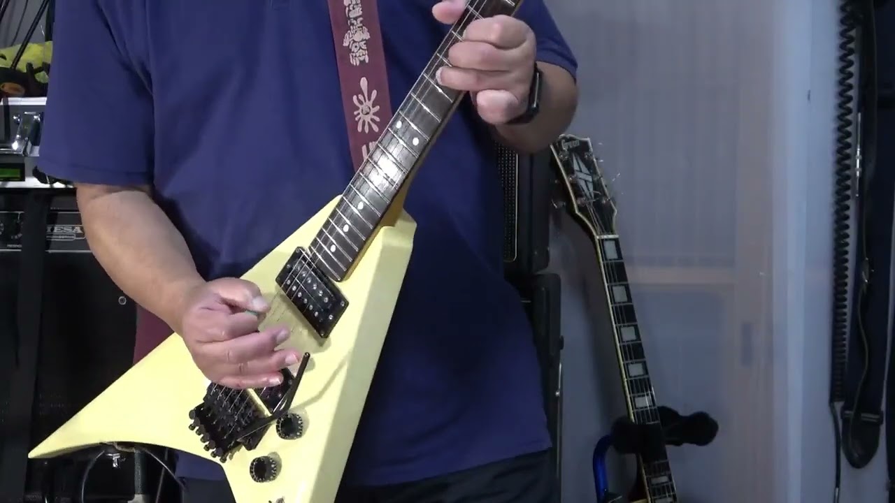 ​KRAMERJK4000Flying V / 80's JV•ESP製 kissy's Guitar Collections】Kramer JK-4000 改 国産 ESP製造