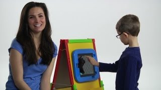 Now available for purchase on Amazon.com: http://amzn.com/B00B54SJ8K The Kids Drawing Easel for iPad by CTA Digital helps 