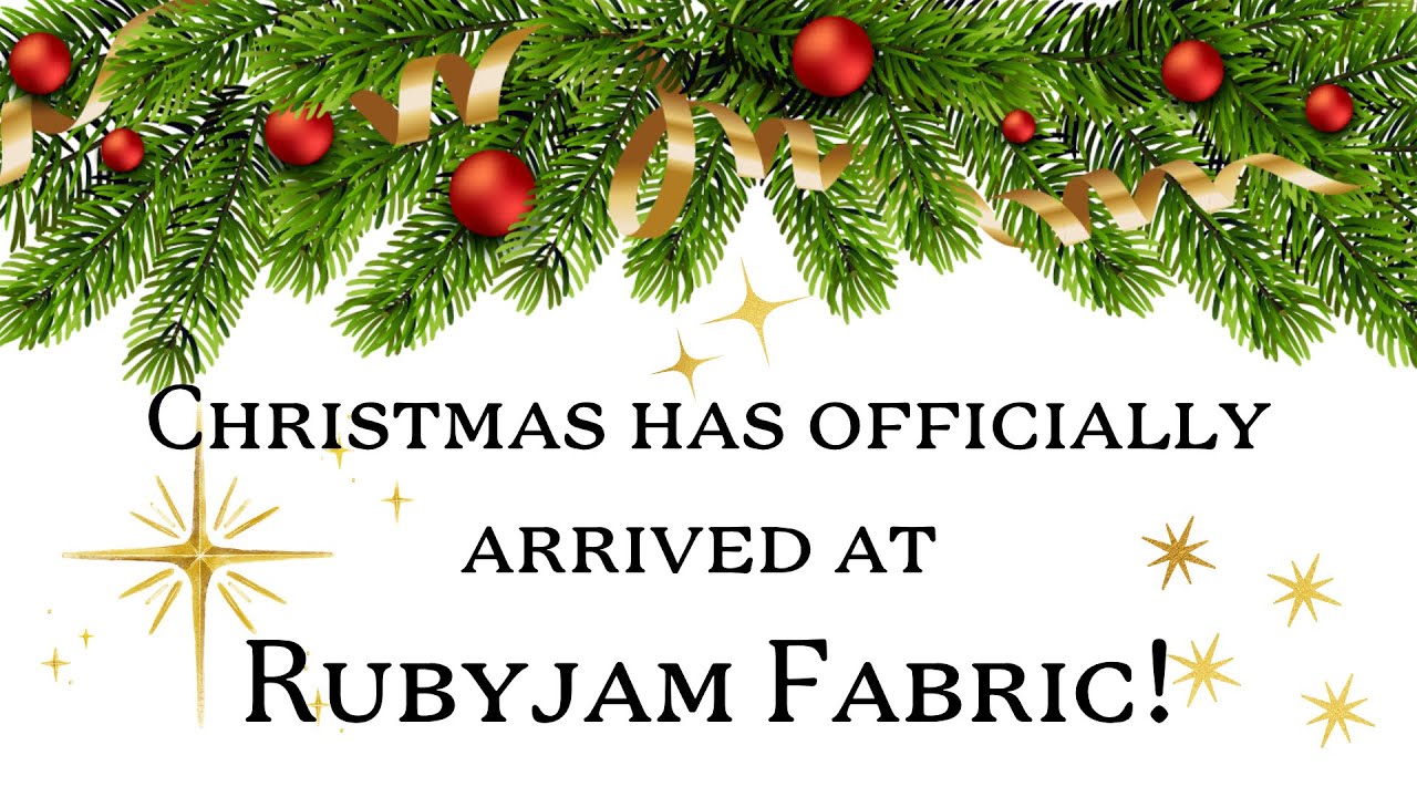 Rubyjam Fabric Christmas Collection – Knit & Print Fabrics 