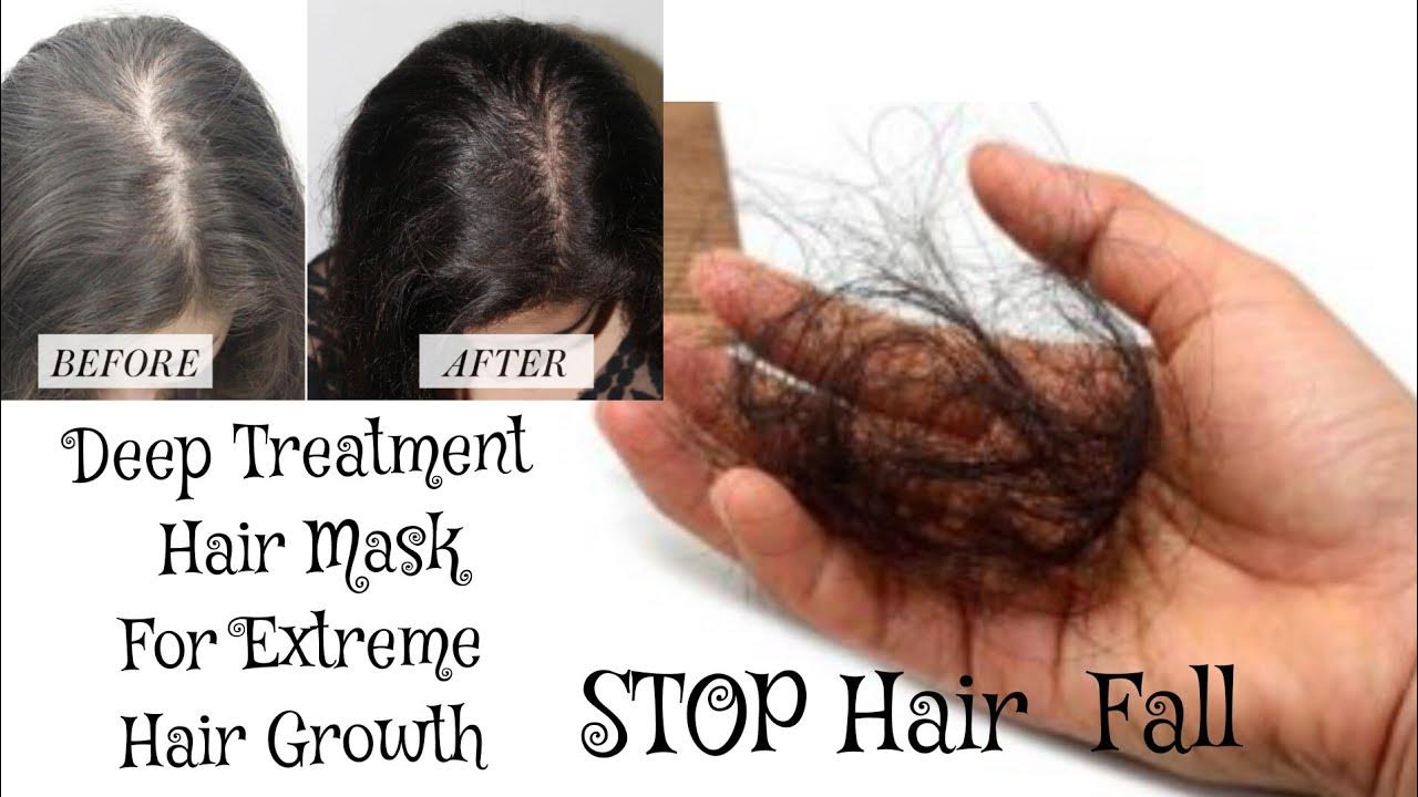 How to stop hair fall Home remedy for hair fall Hair Growth hair mask