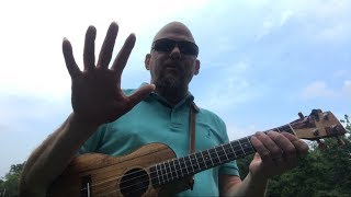 Sunglasses At Night - Corey Hart (ukulele tutorial by MUJ) screenshot 4