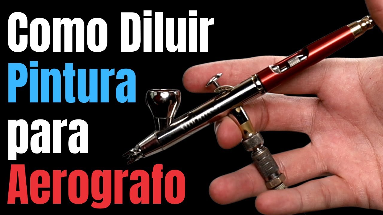 Cómo Diluir Pintura Acrílica para Aerógrafo Acrylic Paint Dilution