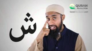Articulation of every letter in arabic