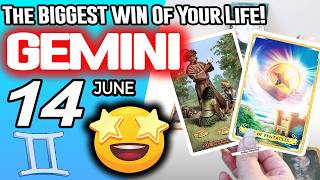 Gemini ♊IT’S COMING!👀The BIGGEST WIN Of Your Life!💰🆙 horoscope for today JUNE 14 2026 ♊ #gemini