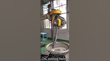 centrifuge component surface grinding machine CNC dishes polishing machine from Trancar Industries
