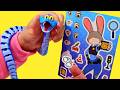 Zootopia 2 Movie DIY Make a Face Stickers with Gary De'Snake Figure Mp3 Song