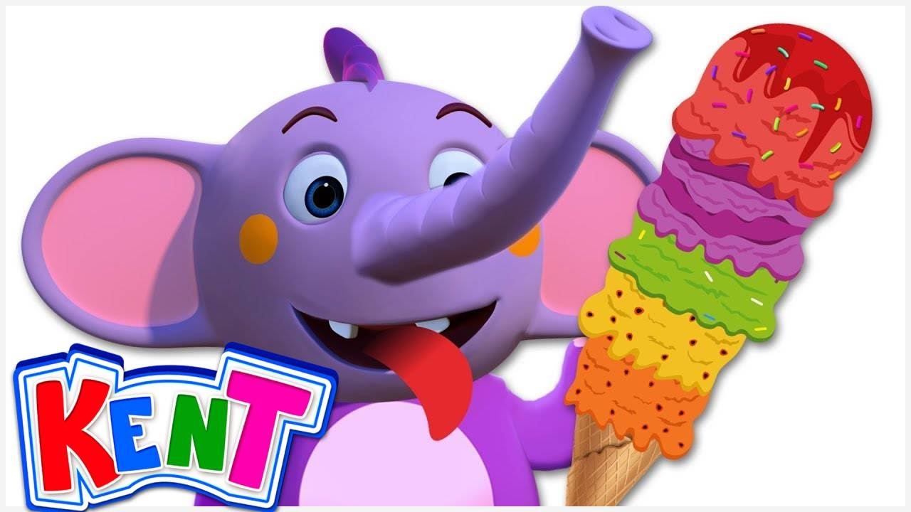 ⁣Making Yummy Ice Creams with Kent | Learning Videos for Kids | Kent The Elephant