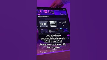 pov you have accomplished because you turned life into a game 💪 #notion #notiontips ♥ MAYCLO