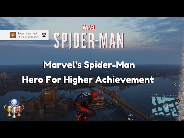 Hero for Higher trophy in Marvel's Spider-Man