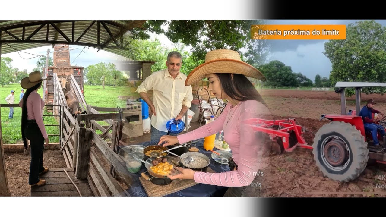 QUARTA DE MUITA CHUVA NA ROÇA 🌧️ 