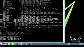 CEH Module 02 Footprinting : Nslookup Lab