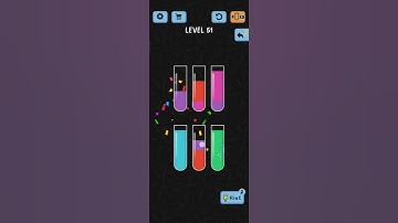 Water Color Sort Level 51 Walkthrough Gameplay