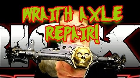 Axial Wraith RC car differential removal and upgrade