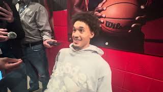 Seth Trimble Post-Ohio State Interview | UNC Basketball