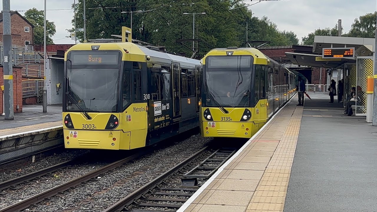 Tram-Spotting At Crumpsall (19.7.25) | Manchester MetroLink
