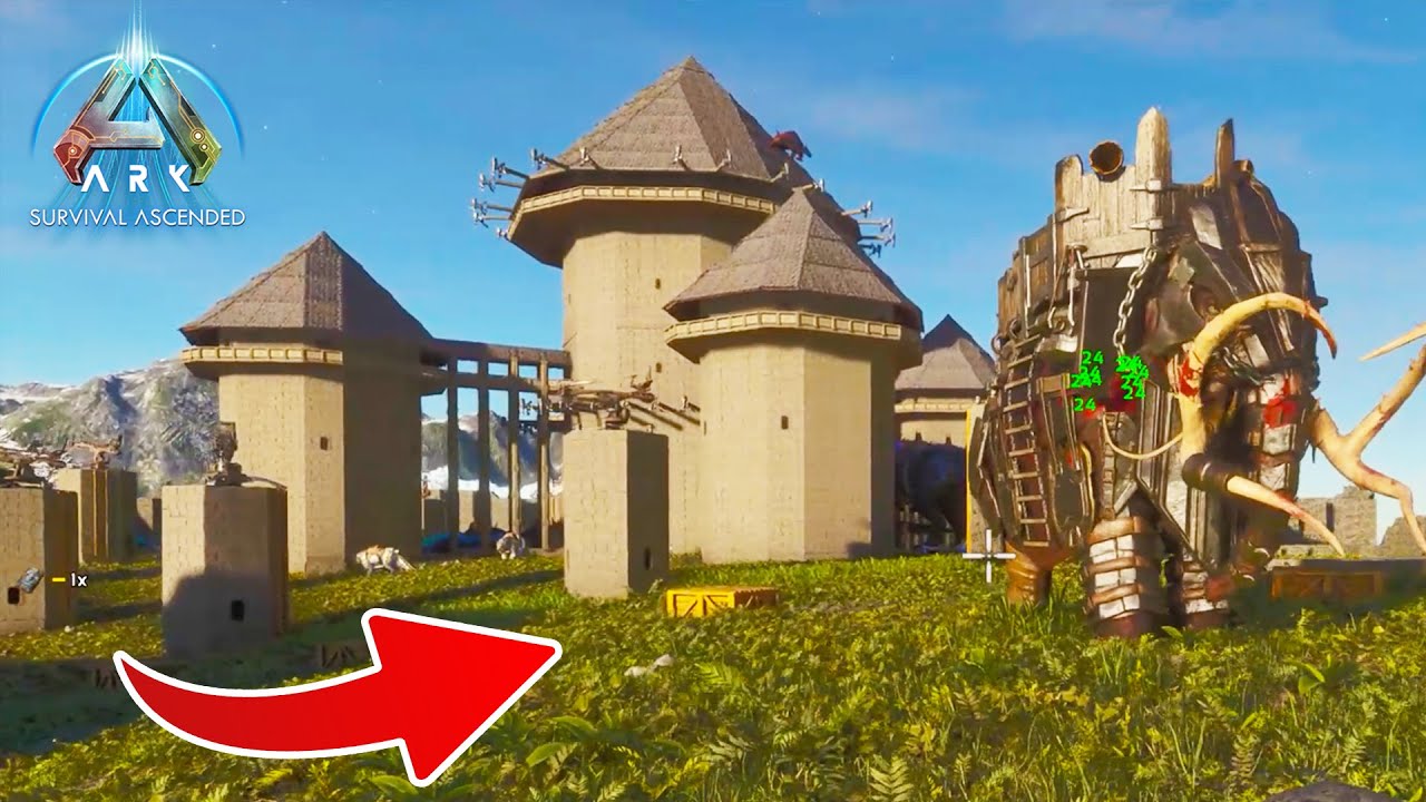 HET GROOTSTE KASTEEL OOIT RAIDEN IN ARK SVARTALFHEIM!! - YouTube