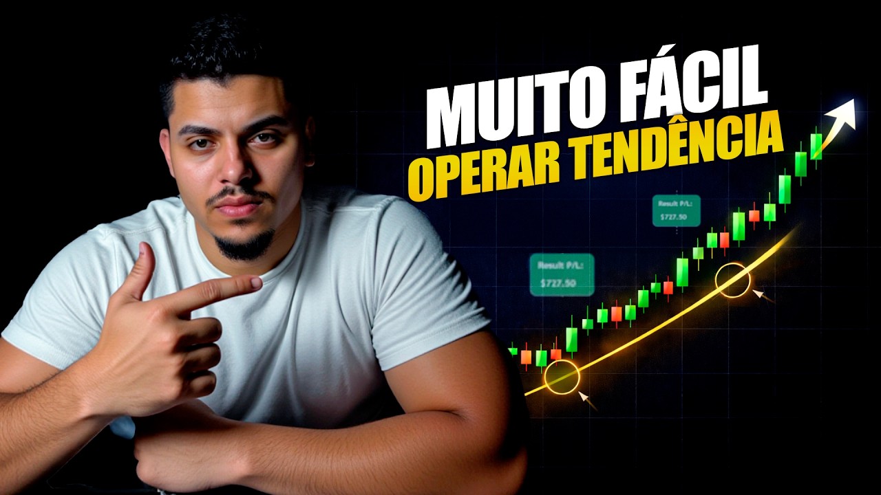 FAZENDO ISSO OPERAR TENDÊNCIA FICA FÁCIL