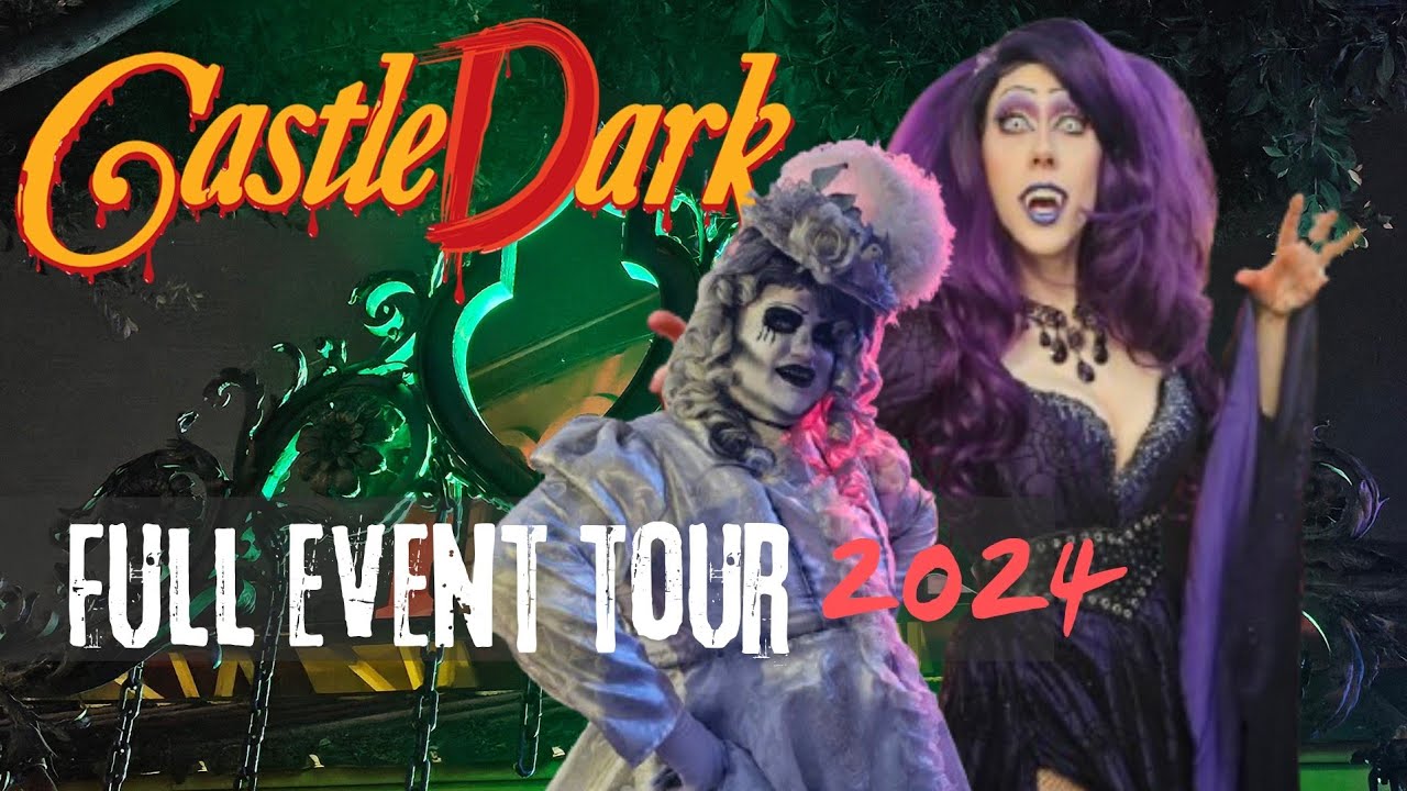 Castle Dark Full Event 2024 | Mazes | Shows | Food #castledark