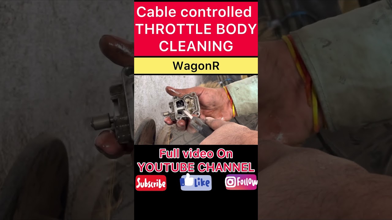 Throttle body cleaning 