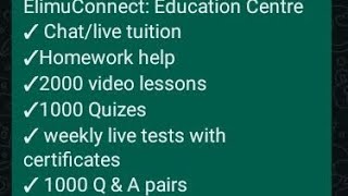 ElimuConnect Education Centreapp in play store screenshot 1