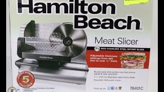 Hamilton Beach meat slicer review Resimi