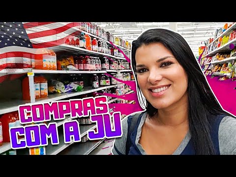 COMIDA SAUDÁVEL COM JULIANE 😲 Vamos ao Mercado Americano