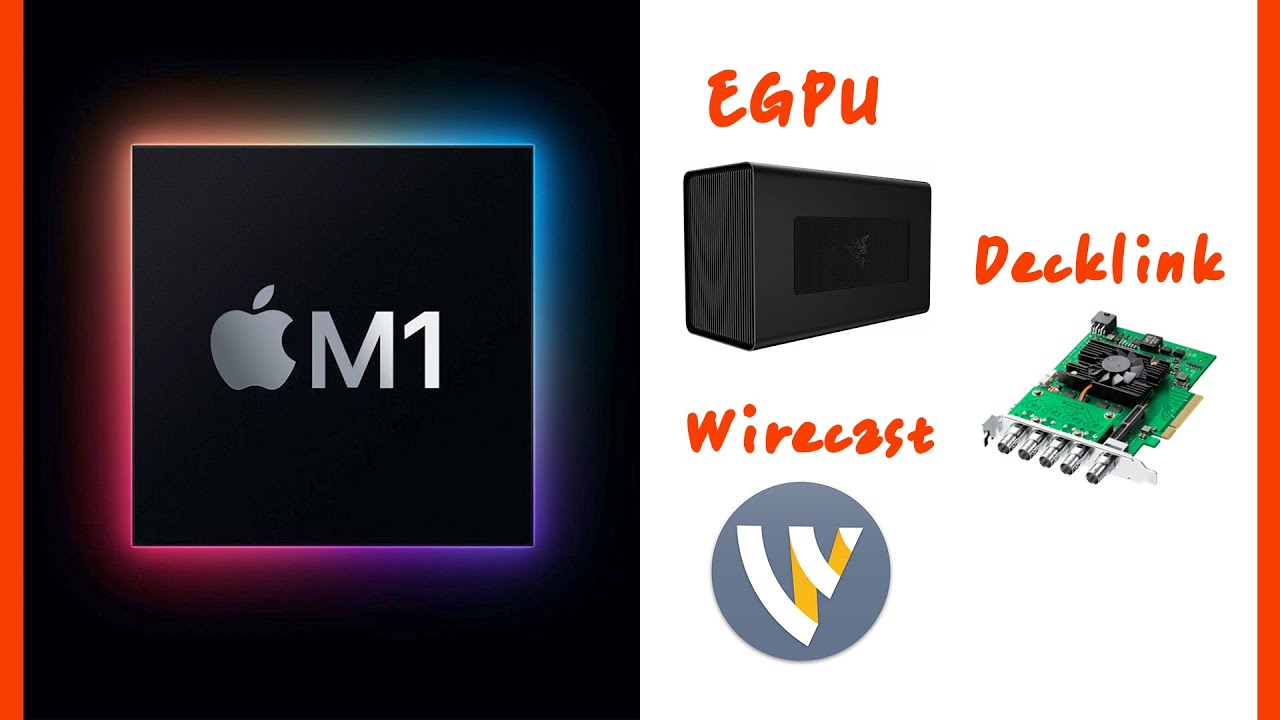 Apple M1 Egpu M1 Mac에서 Decklink와 EGPU 사용이 될까? + 중계테스트 - YouTube