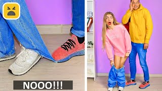 CLOTHES HACKS FOR GIRLS! DIY School Supplies & Funny Situations by Mr Degree