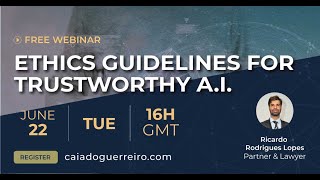 Webinar: Ethics Guidelines for Trustworthy Artificial Intelligence
