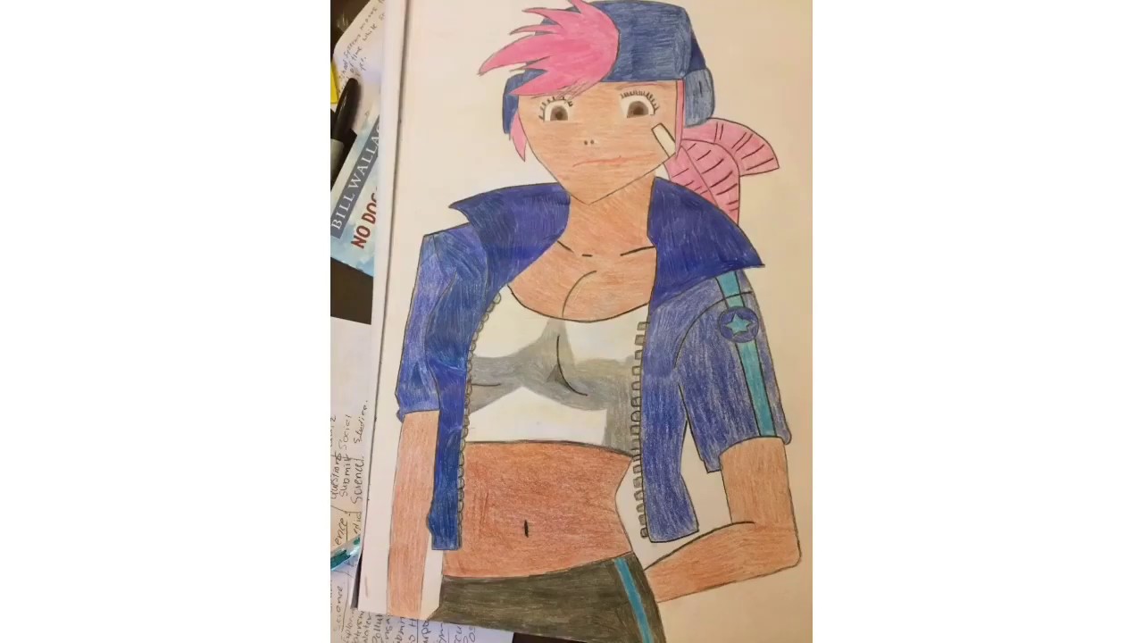 Star Shelly Fan Art Brawl Stars Youtube - selly fan art brawl stars