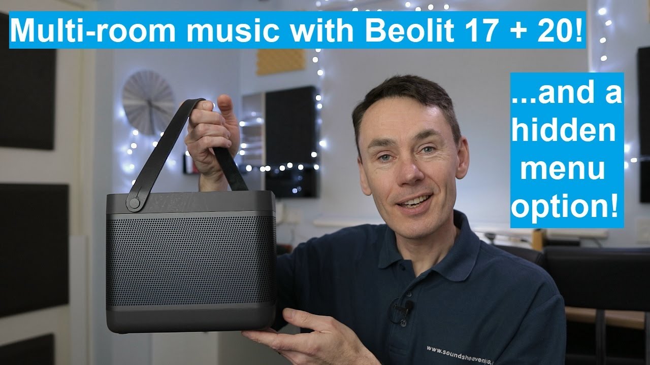 Beolit 20 + 17 Hidden Menu and Multi Room use - Six tips for better Bang  and Olufsen sound! [4K]