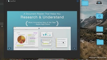 [MAC] LiquidText Mac App Store - Basic Overview