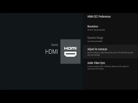 How to Adjust Overscan on the SHIELD Android TV