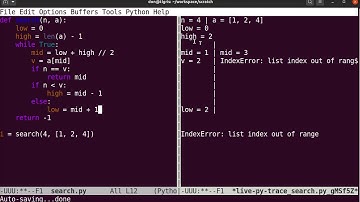 Live Coding in Python v4.2 (Emacs)