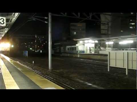 【団臨】EF65 PF 牽引・トワイライトエクスプレス（上り） 横川駅 到着