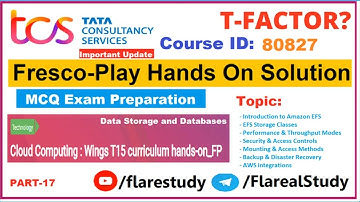 Wings T15 Data Storage and Databases | Complete syllabus covering | MCQ | Part-17 | Get Distinction
