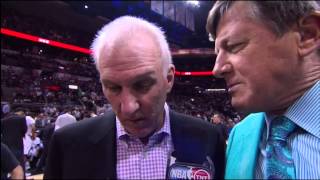 Gregg Popovich and Craig Sager